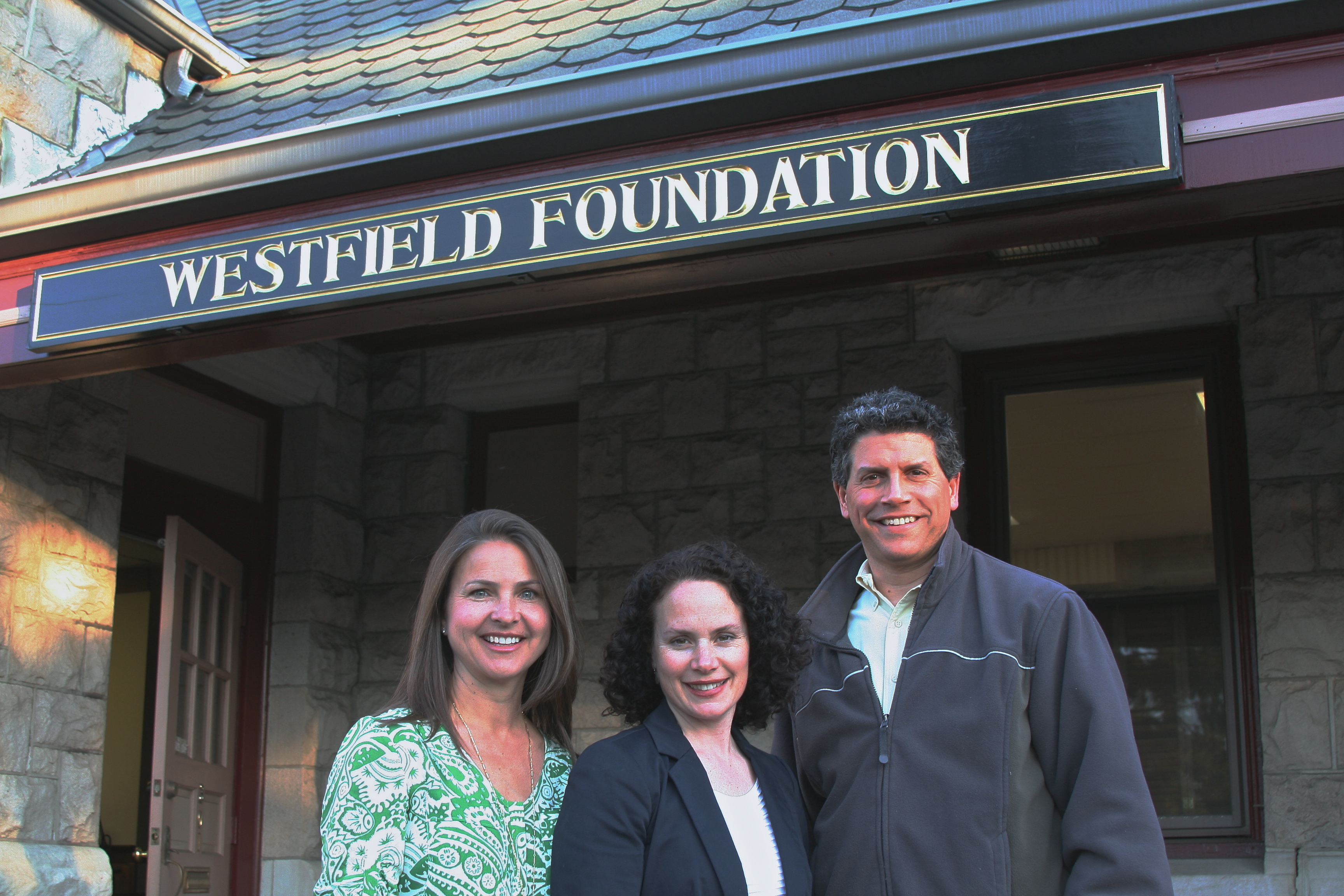 The Westfield Foundation welcomes three new trustees to  the Foundation board.  Pictured (l to r): Janet Sarkos, Karen Fountain and Mitch Beinhaker.